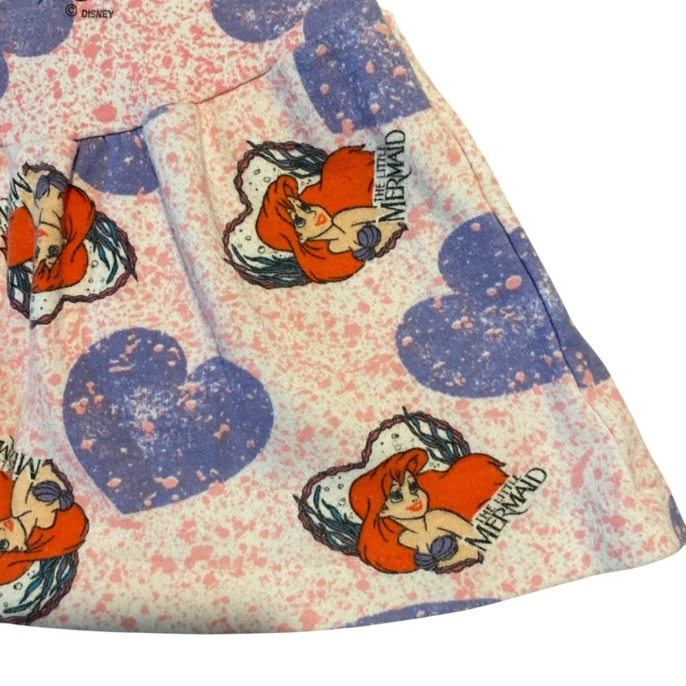 Rare Vintage 90’s Disney The Little Mermaid Sleeveless Dress 2T